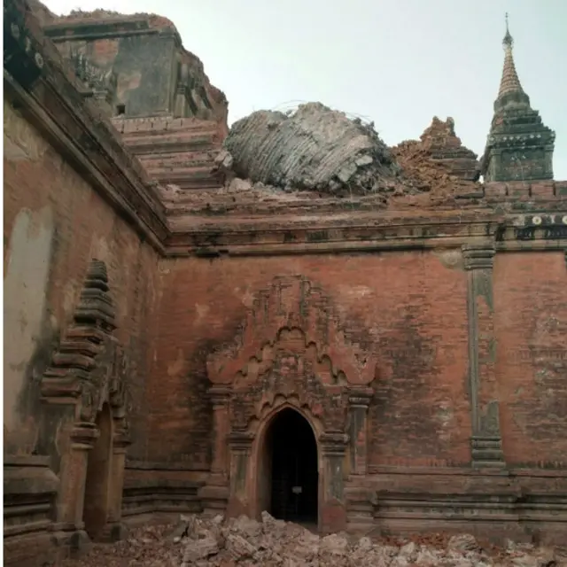 အပျက်အစီးပုံတွေ ရှင်းလင်းဖို့ခက်