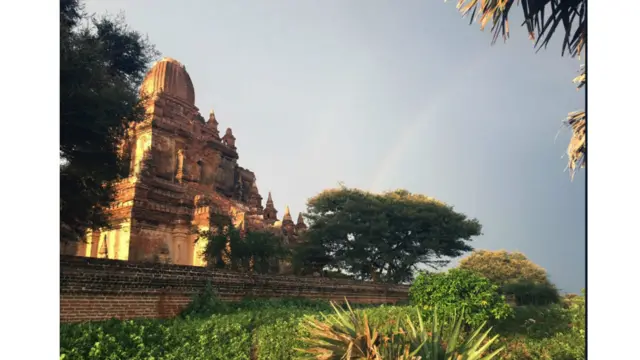 ငလျင်လှုပ်ပြီး ပုဂံအခြေအနေ