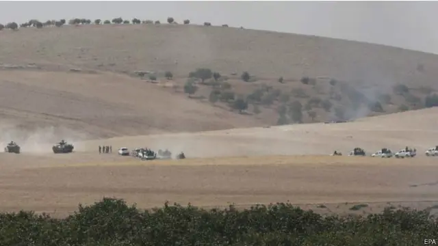 ترکیې تېره اونۍ سوریه کې د "فرات ډال" په نامه پوځي عملیات پیل کړل. 