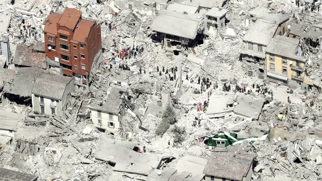 इटली में भूकंप की तबाही