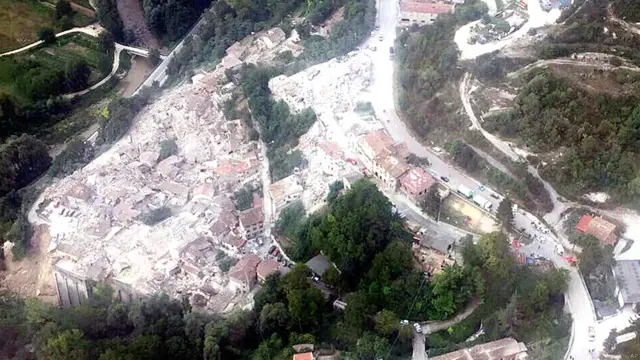 इटली में भूकंप की तबाही