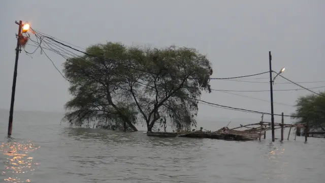 उत्तर प्रदेश के इलाहाबाद में बाढ़