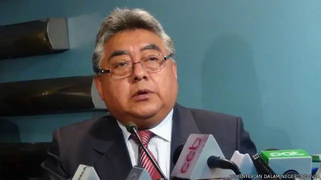 bolivian minister