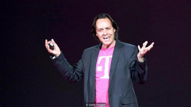 T-Mobile首席执行官约翰·莱杰尔以“毒舌”著称(图片来源：Getty Images)