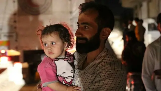 داریا ښار له څو میاشتو راهیسې د سوریايي ځواکونو له خوا کلابند و