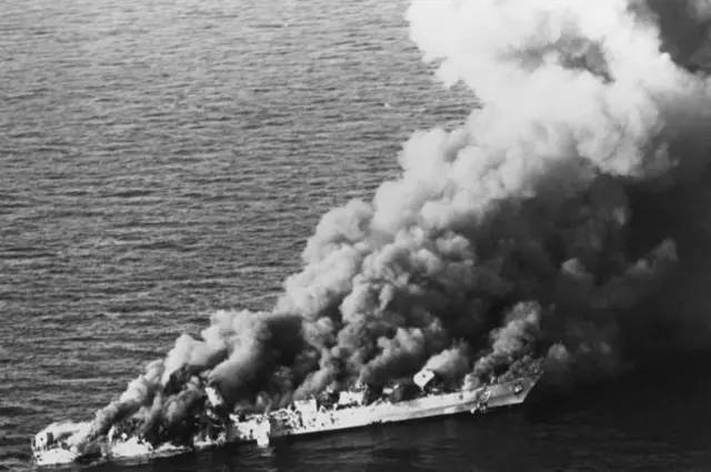 ناوچه سهند، که در عملیات آخوندک غرق شد