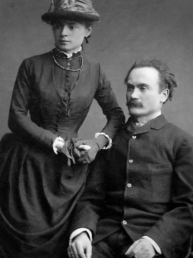 Франко з молодою дружиною