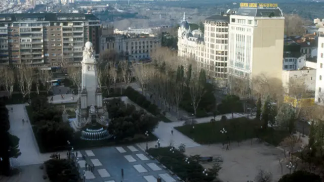 西班牙有不到20万合法中国移民。图为马德里(资料图片)