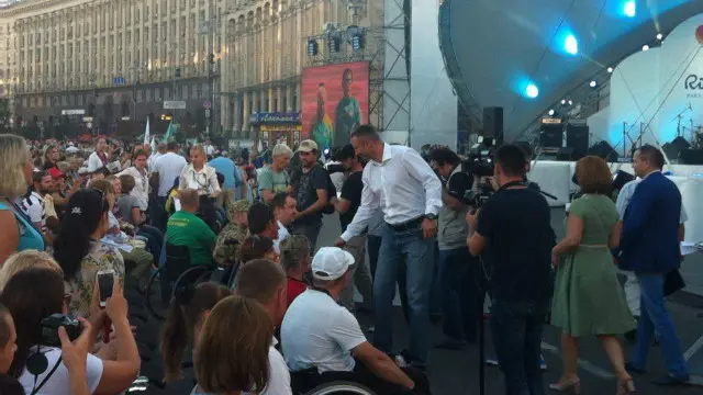 Мер Києва на церемонії