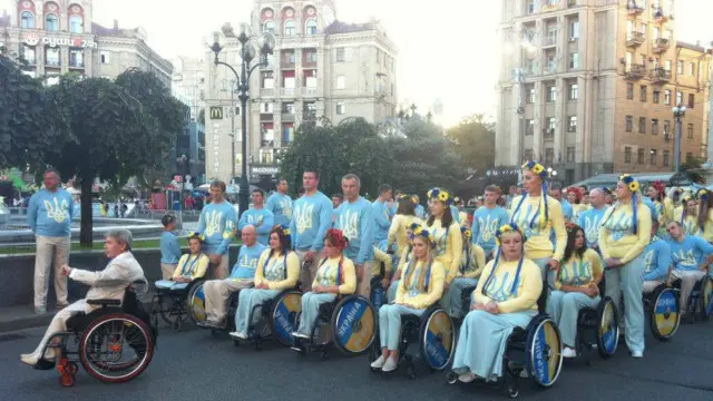 Київ проводжає збірну на Паралімпіаду