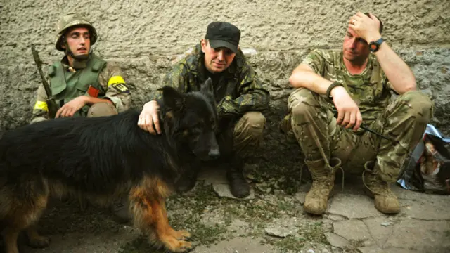 У серпні 2014 року в невеликому містечку Іловайськ, що на південний схід від Донецька, українські сили протистояли угрупованню сепаратистів "ДНР".