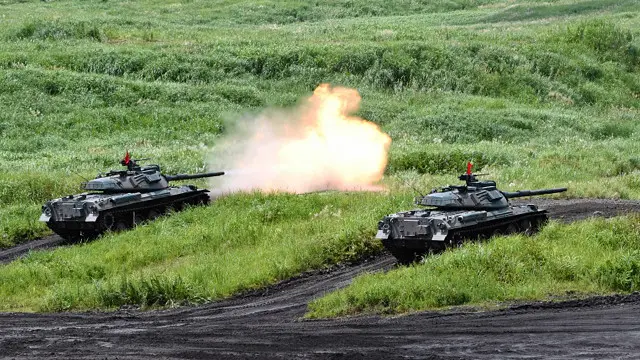 「富士綜合火力演習」自1961年起每年舉行。