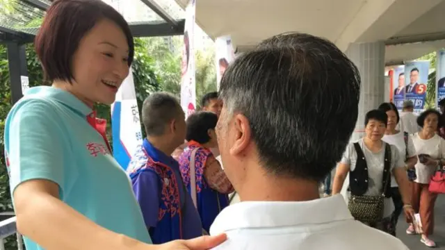 李慧琼是香港亲中政党“民建联”的主席。