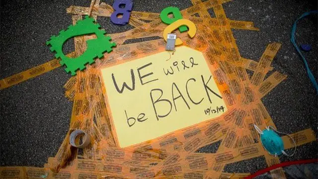 两年前，“占中”示威者表示将继续抗争，但许多年轻人有深深的挫折感。