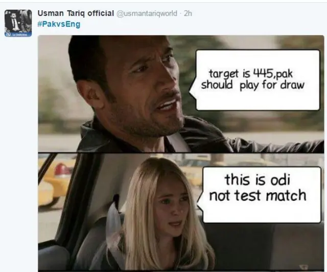 पाकिस्तान की हार पर ट्विटर पर प्रतिक्रियाएं