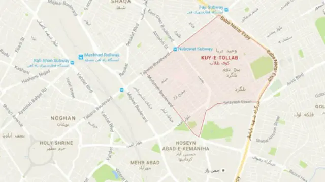 محله کوی طلاب به دلیل مجاورتش با بارگاه امام هشتم شیعیان از همان ابتدای پیروزی انقلاب و به دلیل تمایل شدید آیتالله واعظ طبسی برای توسعه حرم، محل مناقشه اهالی و مسئولان شهری مشهد قرار گرفت