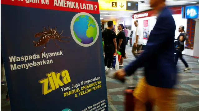 Jumlah penumpang pesawat yang hilir mudik di Indonesia dari negara-negara tempat virus Zika mewabah memudahkan penyebaran virus tersebut.