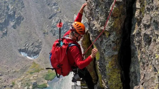  哈利·肯特（Harry Kent）说，大山一直深深吸引着自己（图片来源：Diana Rowe)