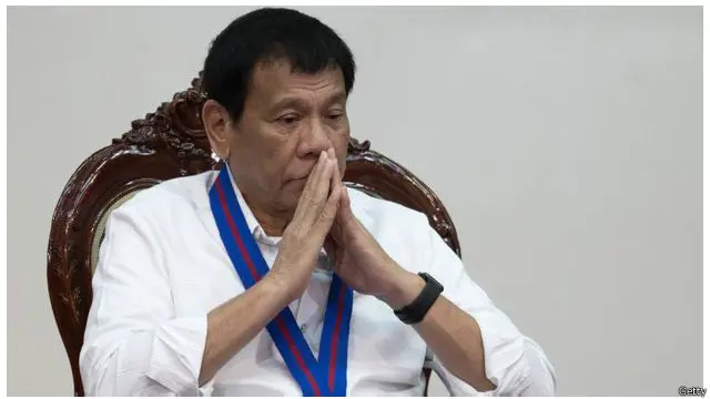 Presiden Filipina Rodrigo Duterte tengah berada di Kota Daao ketika ledakan terjadi.