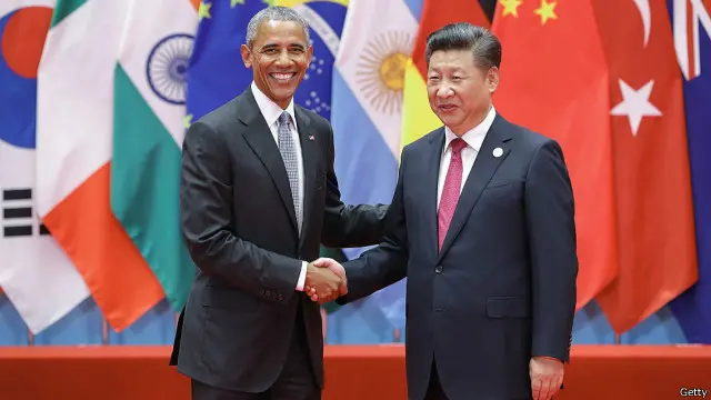 Барак Обама і керівник Китаю