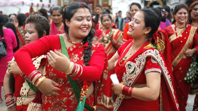 नेपाल में तीज के रंग