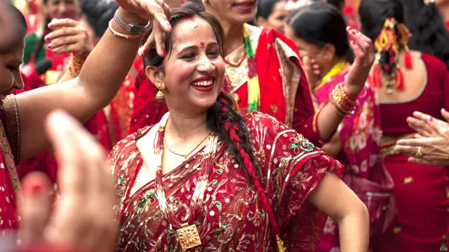 नेपाल में तीज के रंग