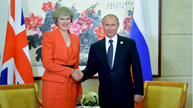 Thủ tướng Anh và Tổng thống Nga có cuộc gặp riêng tại hội nghị G20