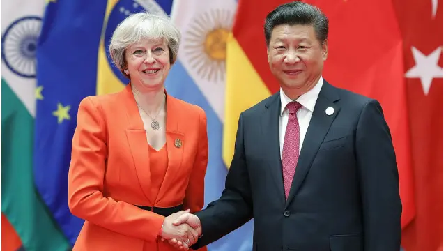 Thủ tướng Theresa May gặp Chủ tịch Tập Cận Bình