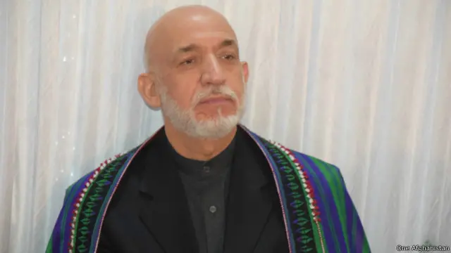 حامد کرزی وايي د افغانستان د نجات يوازيني لار د ښکېلو غاړو تر منځ سوله ده