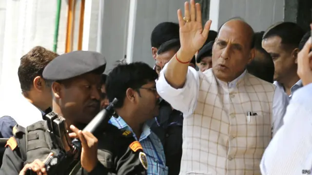 انڈین وزیر داخلہ کے بیان کے بعد سکیورٹی کے اتنے سخت انتظامات کیے گئے ہیں