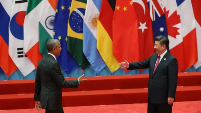 奧巴馬和習近平