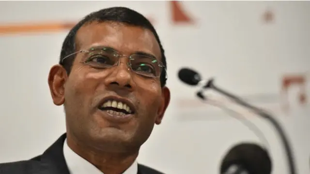 前总统纳希德在政变后下台，现居伦敦