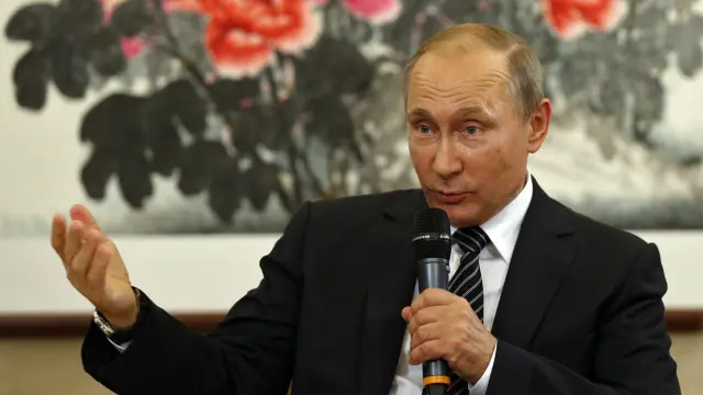 Tổng thống Vladimir Putin họp báo hôm 5/9