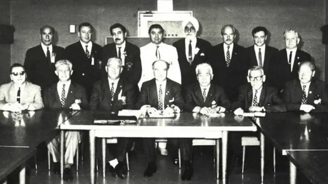 هیئت رئیسه فیلا در سال ۱۹۵۹