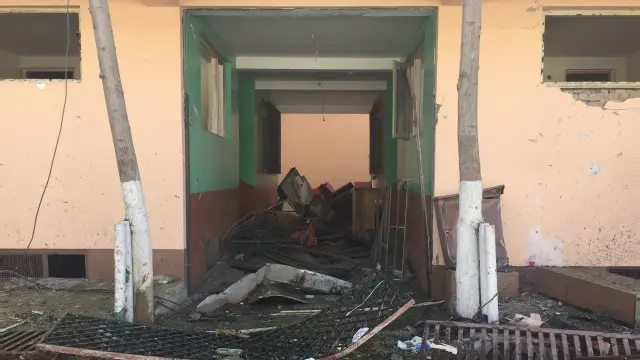 این انفجار مهیب در سراسر شهر شنیده شد 