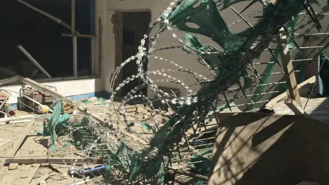 هیج مانعی هم نتوانست مانع از ورود مهاجمان انتحاری شود