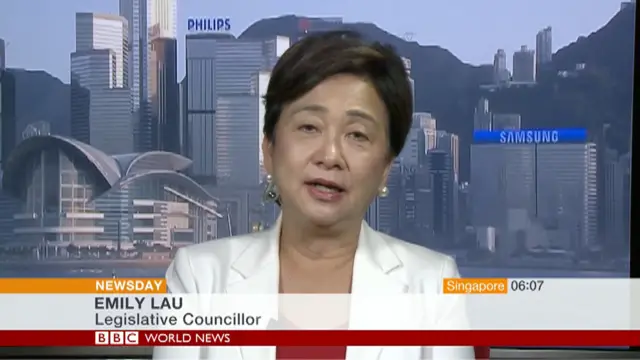 刘慧卿接受BBC World News采访（6/9/2016）