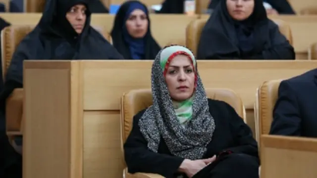 جمیله ملازهی رئیس شورای شهر نیکشهر (سیستان و بلوچستان)