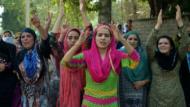 برہان الدین وانی کی ہلاکت کے بعد جولائی کی آٹھ تاریخ کو شروع ہونے والے یہ مظاہرے مستقل جاری ہیں۔