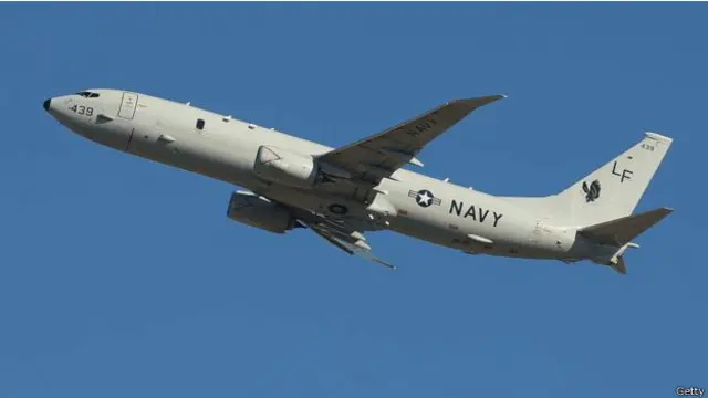 美国海军P-8A海神侦察机