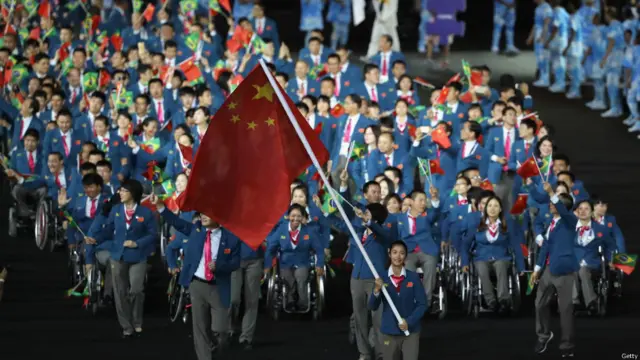 中國新華社稱，本界中國殘奧代表團由499人組成