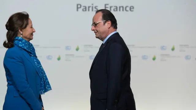 Сеголен Руаяль та Франсуа Олланд