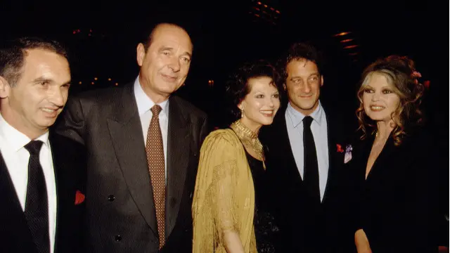 жак ширак, клаудіа кардінале