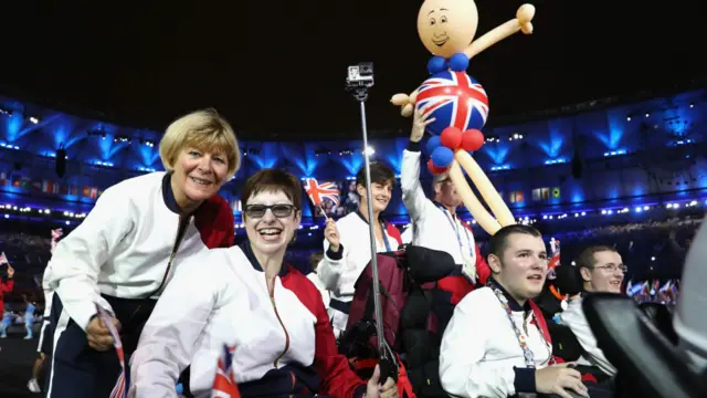 Ось британські паралімпійці.