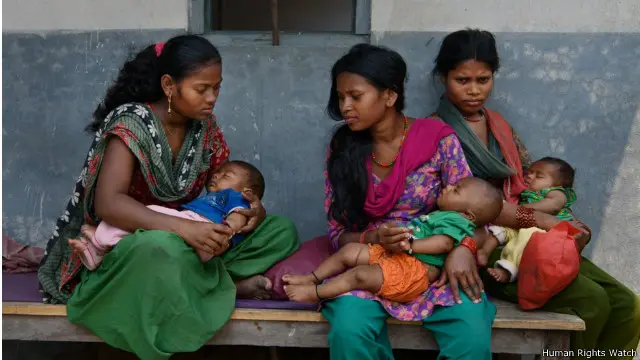 تضمن التقرير أيضا بيانات عن زواج الأطفال وختان الإناث.