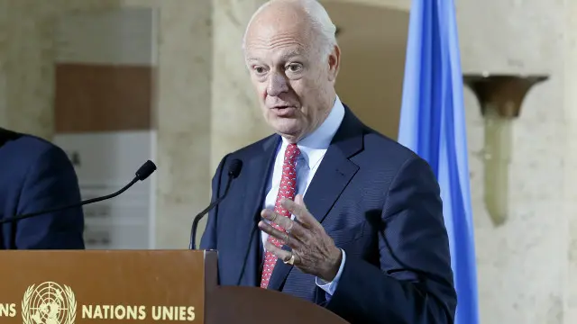 قال ستافان دي مستورا مبعوث الأمم المتحدة الخاص إلى سوريا إن 213 مدنيا على الأقل قتلوا منذ بدء الحملة