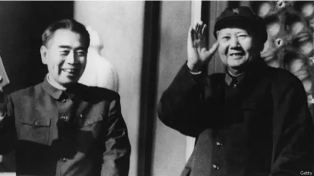 माओत्से तुंग और चू एन लाई