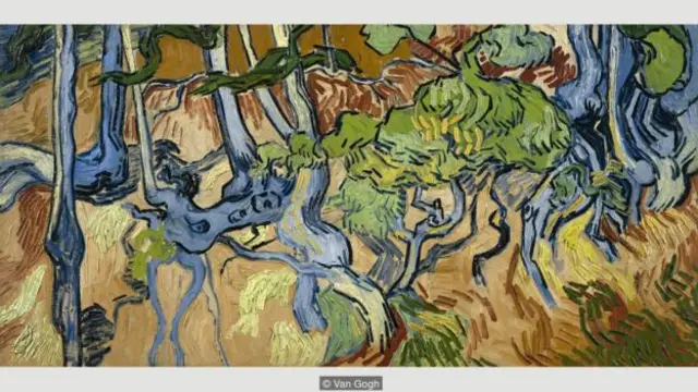 Bức tranh Rễ Cây của Van Gogh (Ảnh: Van Gogh)