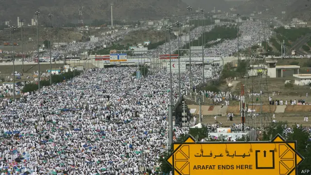 Jamaah Haji di Padang Arafah.