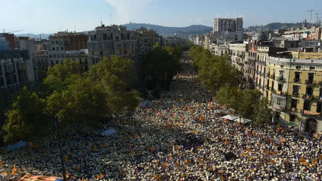 Tuần hành ở Barcelona ngày 11/9